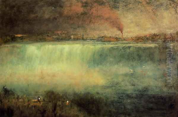 Niagara Oil Painting by George Inness