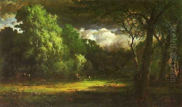 Medfield Massachusetts Oil Painting by George Inness