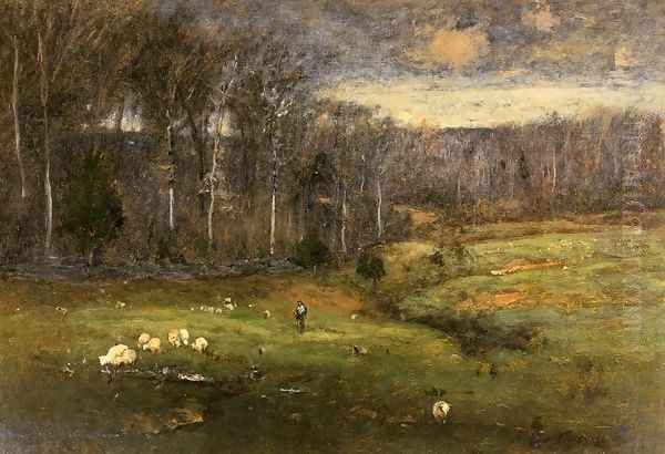 Frosty Morning, Montclair Oil Painting by George Inness