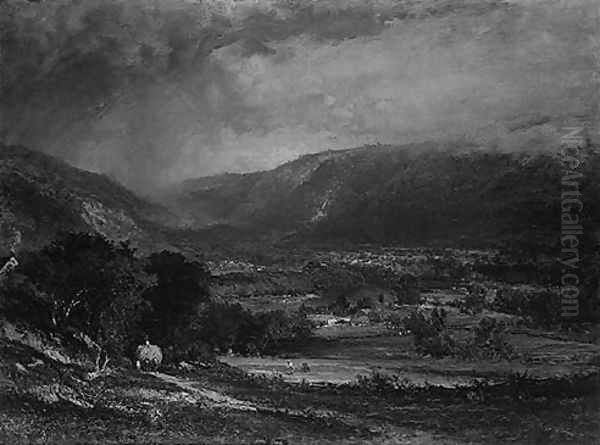 The Delaware Valley Oil Painting by George Inness