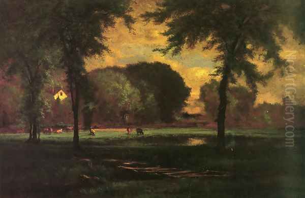 The Pasture Oil Painting by George Inness