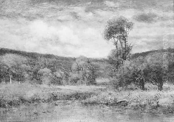 Landscape Oil Painting by George Inness