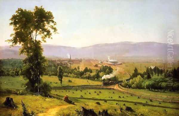 The Lackaanna Valley Oil Painting by George Inness