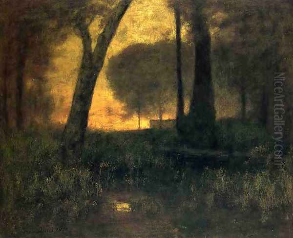 The Brook Oil Painting by George Inness