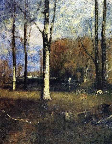 The Pond Oil Painting by George Inness