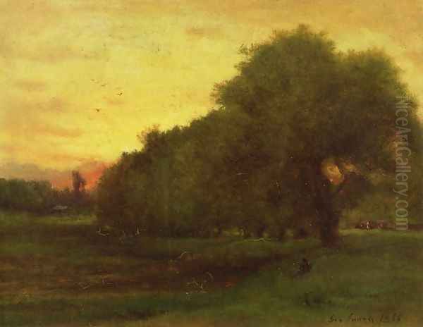 Landscape III Oil Painting by George Inness