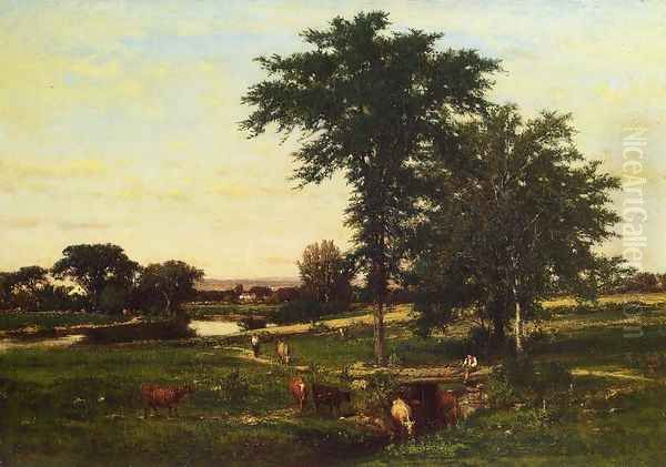 Midsummer II Oil Painting by George Inness