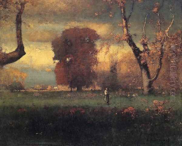 Landscape II Oil Painting by George Inness