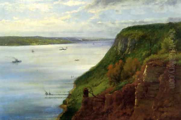 The Palisaides Oil Painting by George Inness