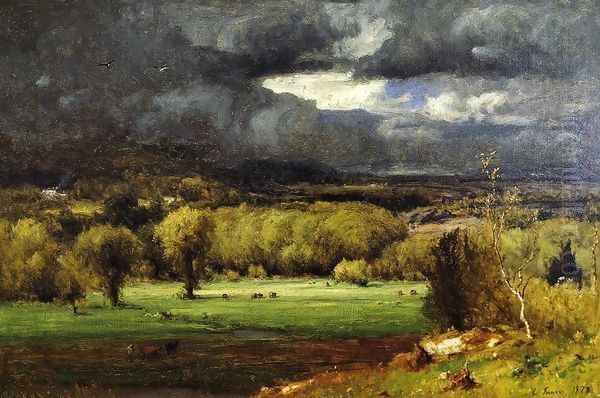 The Coming Storm III Oil Painting by George Inness