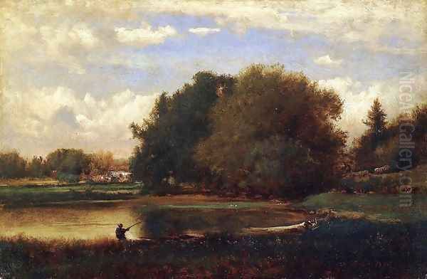 Landscape I Oil Painting by George Inness