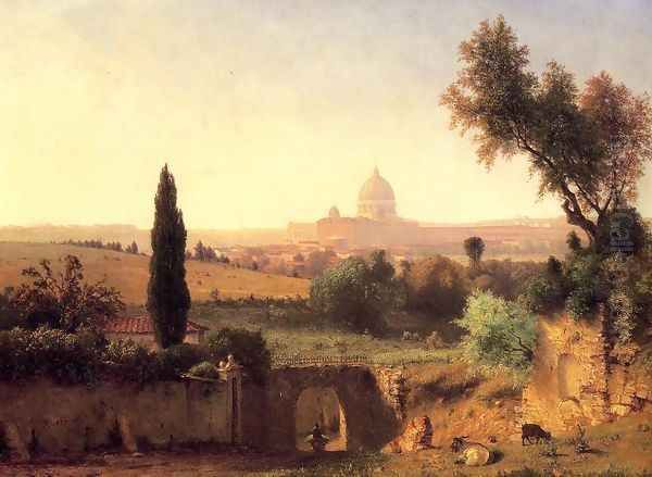 St. Peter's, Rome Oil Painting by George Inness