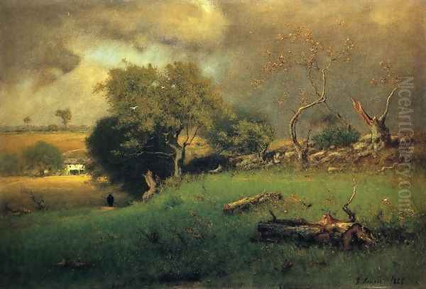 The Storm II Oil Painting by George Inness