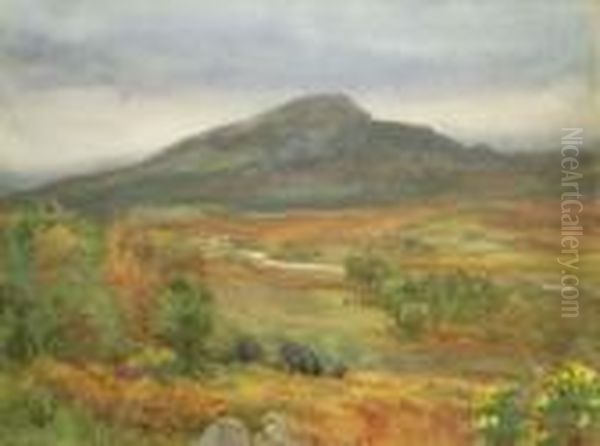 Glencar, Co Kerry Oil Painting by Mildred Anne Butler