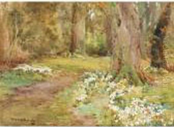 Rites Of Spring Oil Painting by Mildred Anne Butler