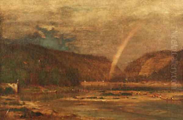 Delaware Water Gap 3 Oil Painting by George Inness