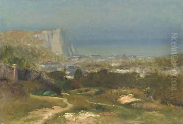 Etretat 2 Oil Painting by George Inness