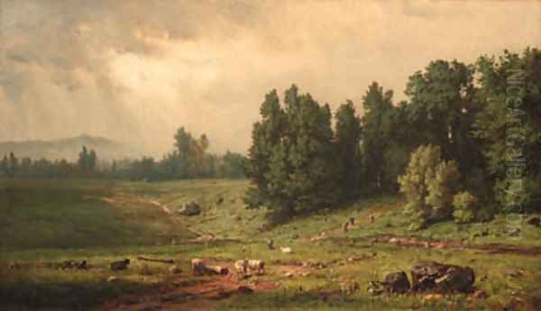 Untitled 2 Oil Painting by George Inness