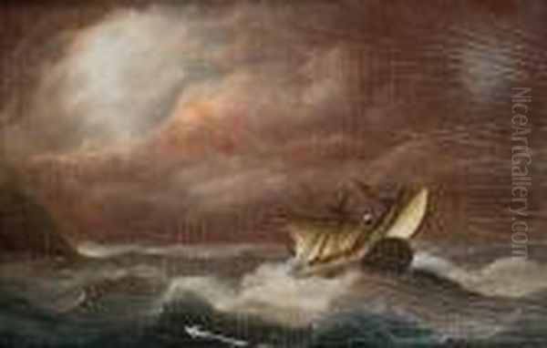 After The Storm Oil Painting by Thomas Buttersworth