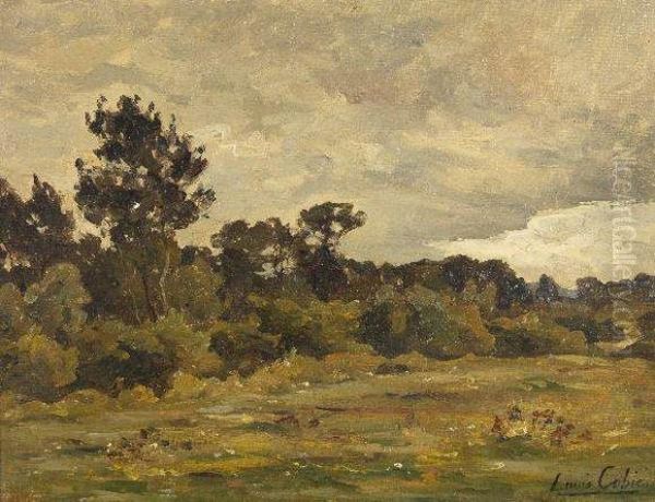 Paysage Oil Painting by Louis Alexandre Cabie