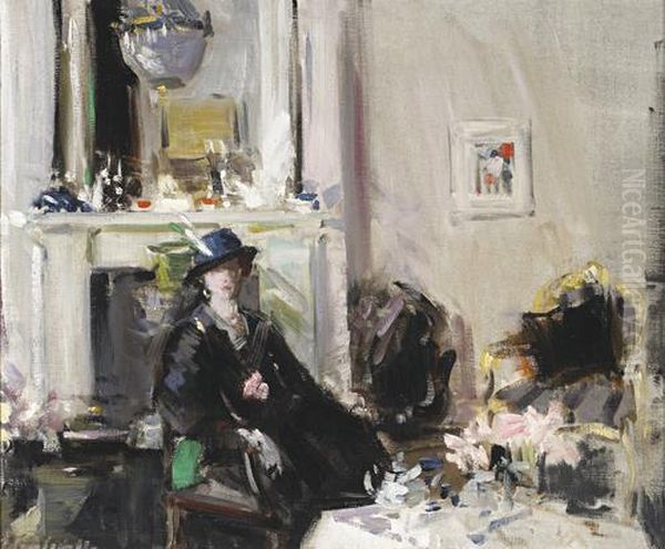 The White Room Oil Painting by Francis Campbell Boileau Cadell