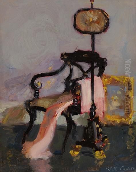 The Pink Robe Oil Painting by Francis Campbell Boileau Cadell