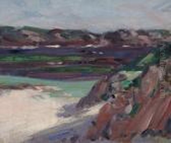 On The West Coast Oil Painting by Francis Campbell Boileau Cadell