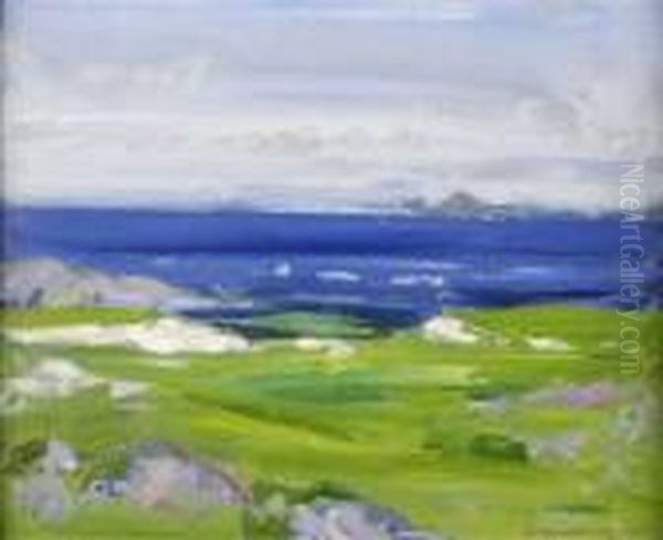 Near Calava, Iona Oil Painting by Francis Campbell Boileau Cadell