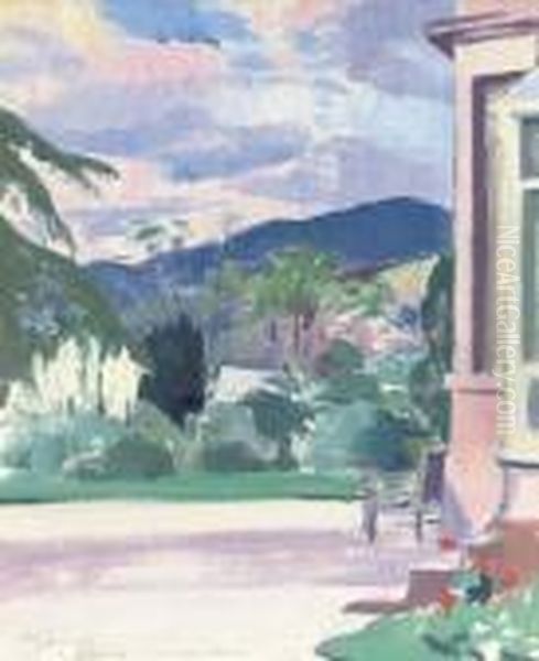 Myrtle Park, Cove Oil Painting by Francis Campbell Boileau Cadell