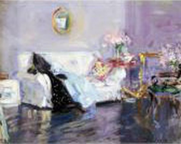 The White Sofa Oil Painting by Francis Campbell Boileau Cadell