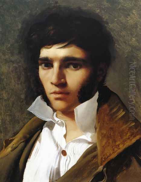 The Sculptor Paul Lemoyne Oil Painting by Jean Auguste Dominique Ingres