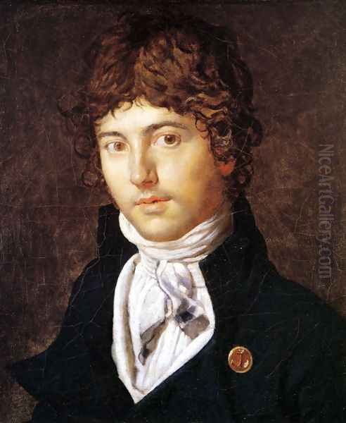 Pierre François Bernier Oil Painting by Jean Auguste Dominique Ingres