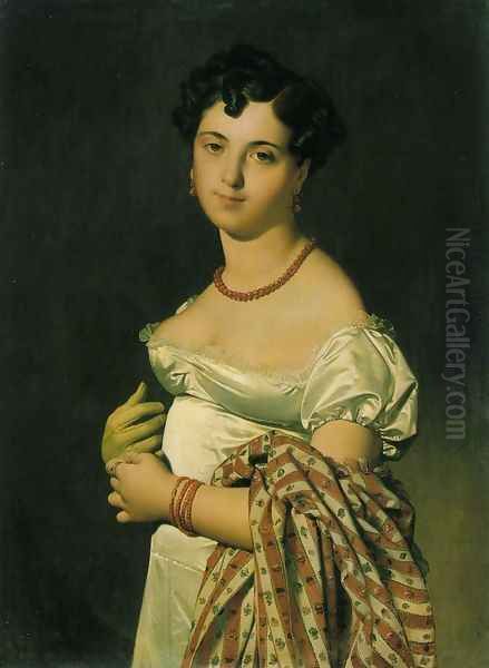 Bochet Oil Painting by Jean Auguste Dominique Ingres