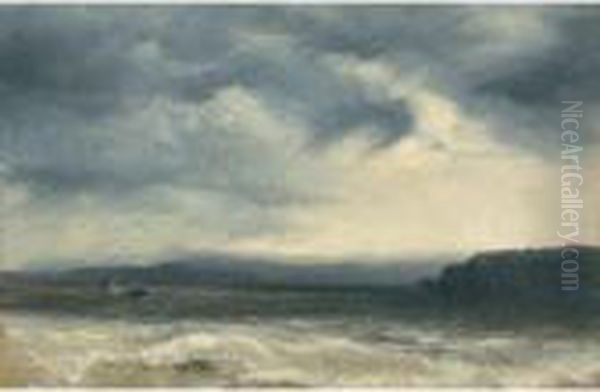 Marine Oil Painting by Alexandre Calame