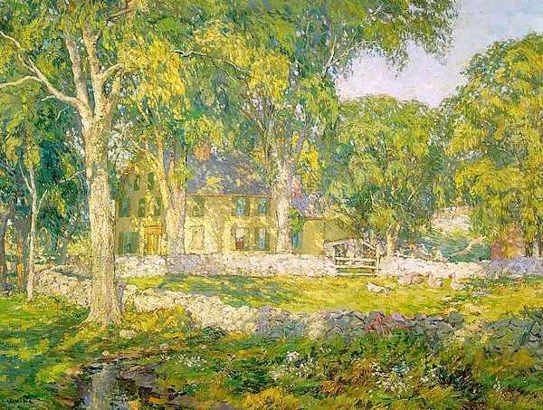 The Old Homestead 1916 Oil Painting by Wilson Henry Irvine