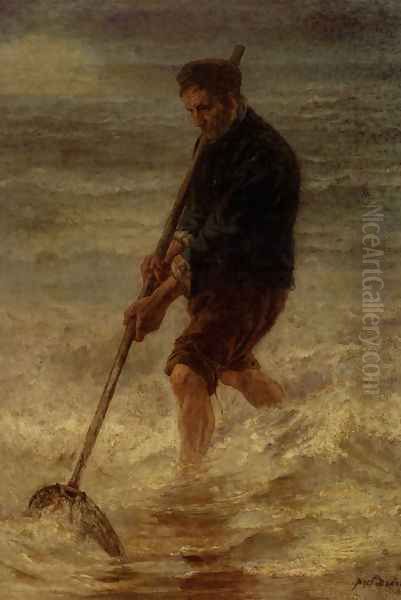 The Fisherman Oil Painting by Jozef Israels