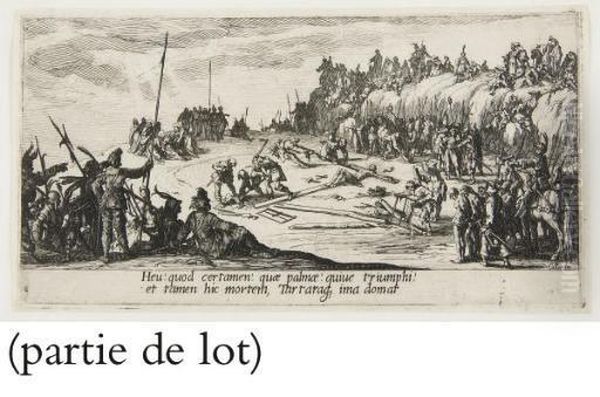 La Grande Passion Oil Painting by Jacques Callot