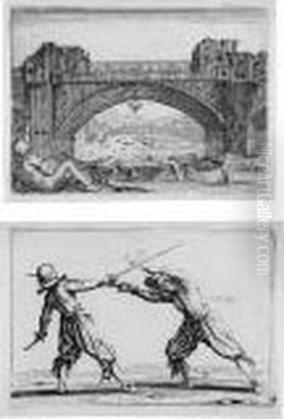 Capricci Di Varie Figure Di 
Iacobo Callot All Illmo & Ecmo S. Principe Don Lorenzo Medici Oil Painting by Jacques Callot