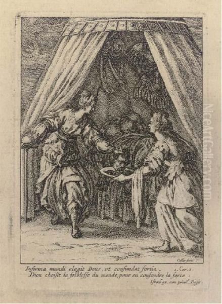 Judith Oil Painting by Jacques Callot