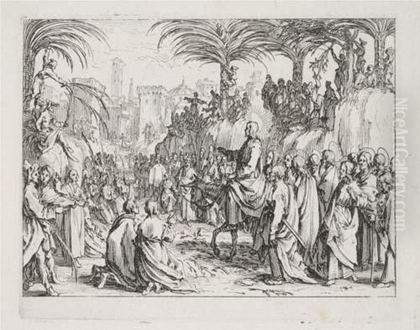 Le Nouveau Testament Oil Painting by Jacques Callot