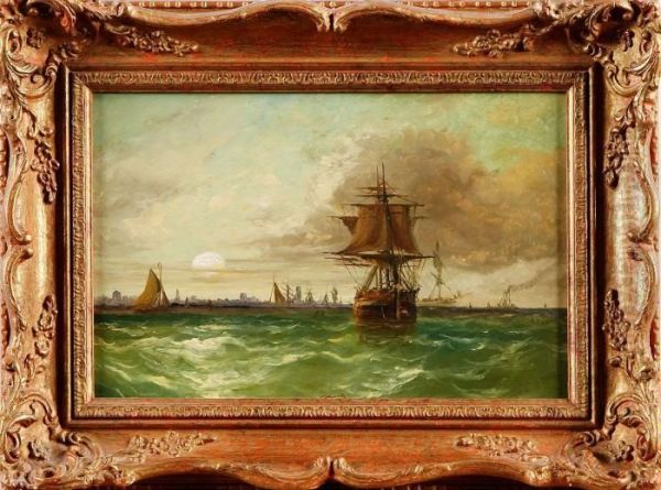 Tillskriven Oil Painting by William Callow