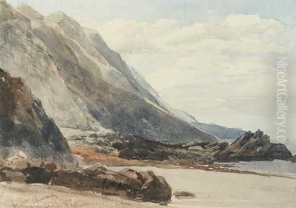 The Tors, Ilfracombe Oil Painting by William Callow