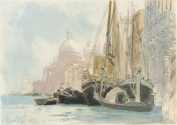 The Grand Canal, Venice Oil Painting by William Callow