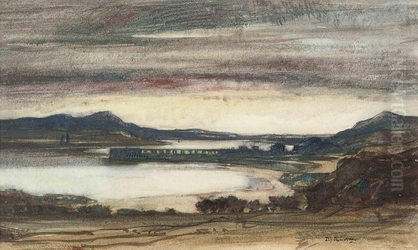 Loch Linnhe Oil Painting by David Young Cameron