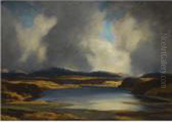 The Wilds Of Lorne Oil Painting by David Young Cameron