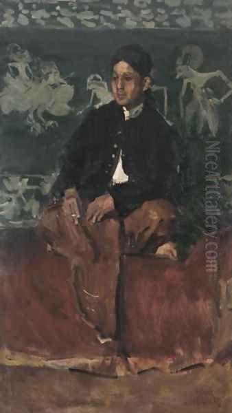 Portrait of a Nobleman Oil Painting by Isaac Lazarus Israels