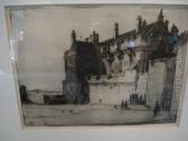 Palace Of The Stuarts, Stirling Castle Oil Painting by David Young Cameron