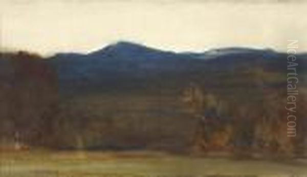 Ben Ledi, Perthshire Oil Painting by David Young Cameron