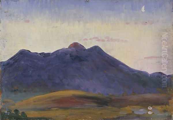 Arenig Oil Painting by James Dickson Innes