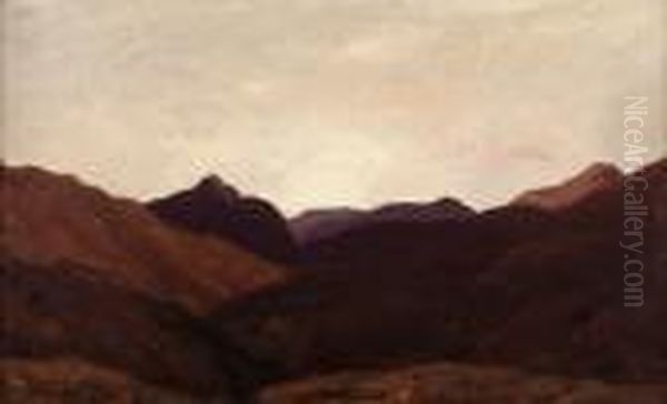 Glen Lyon Oil Painting by David Young Cameron